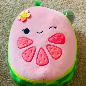 Squishmallows Lena Guava Fruit 12 NWT Squishmallow